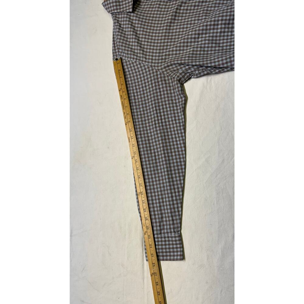Peter Millar Collection Mens Button-Down Shirt Size large plaid 100% cotton - Picture 6 of 8